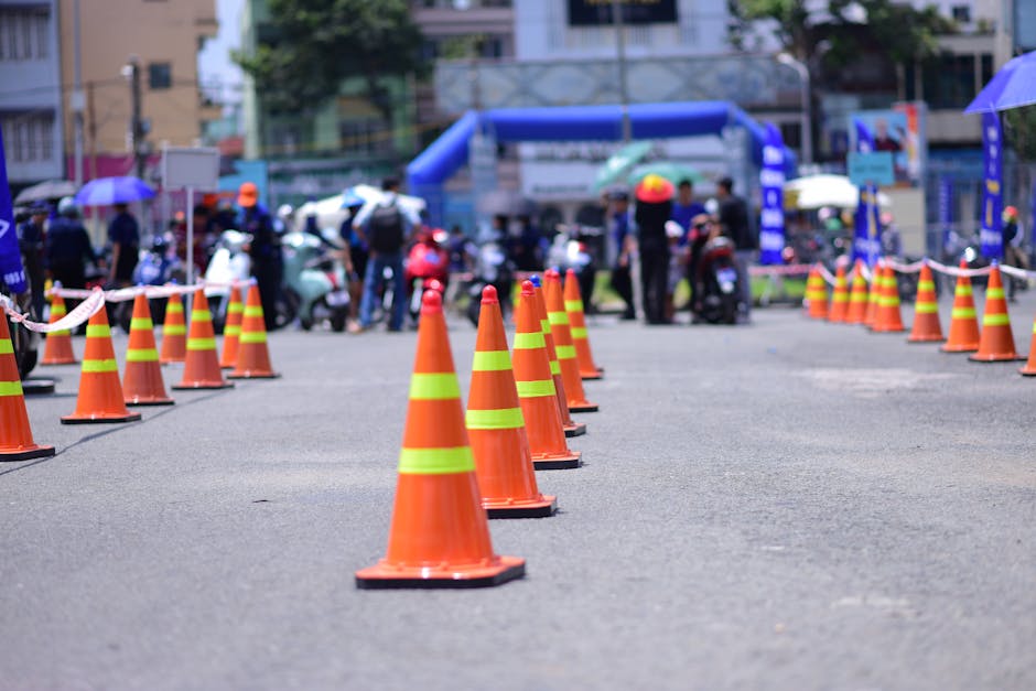 Etkinlik için trafik planlaması yapan ekip harita üzerinde analiz