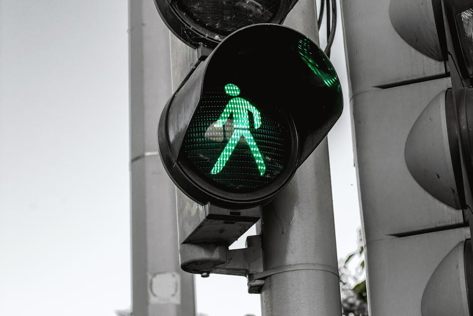Trafik ışıkları verileriyle yol planlamasının görselini gösteren grafik