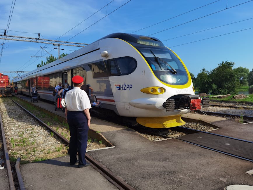 Tren kaptanı ve görevli aktarma koordinasyonu