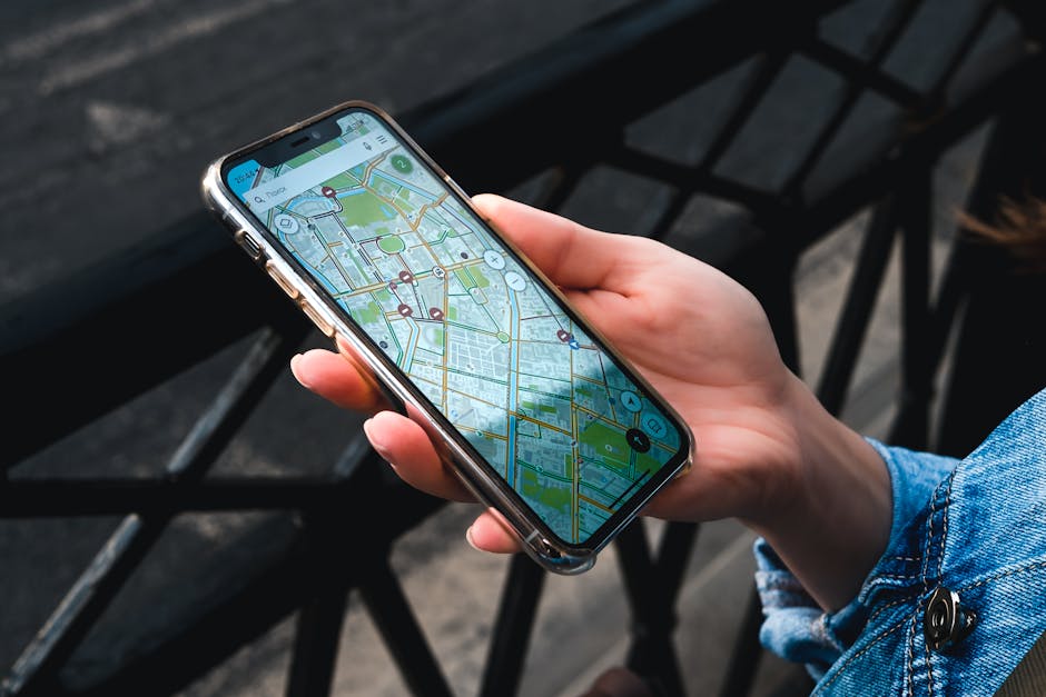 Rota optimizasyonu uygulamasını gösteren mobil ekran