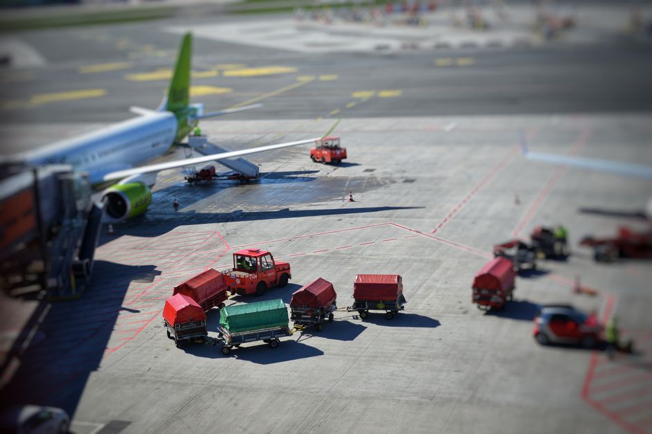Bagaj işlemleri ve transfer akışını gösteren görsel